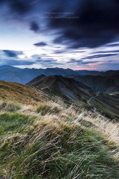 Crépuscule en Ossau